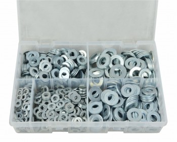 Assorted Light Flat Washers Metric (1000)
